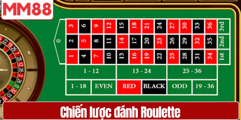 Chiến lược đánh Roulette giúp tối ưu tỷ lệ thắng