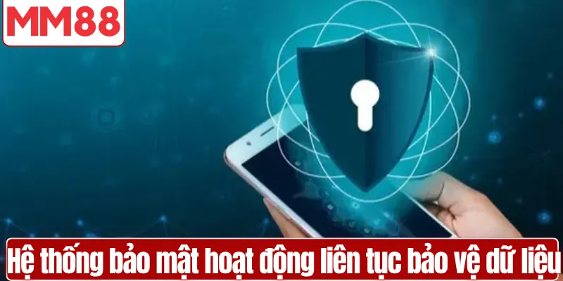 Hệ thống bảo mật hoạt động liên tục bảo vệ dữ liệu